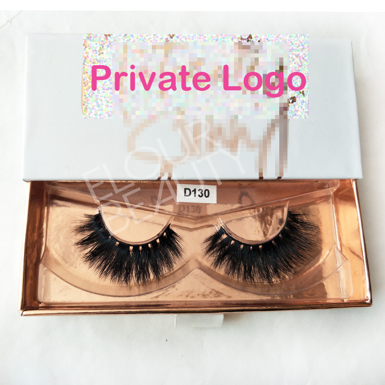 Customized Private Label 3D Real Mink Fur Best Eyelash wholesale EL72